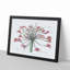 Amaryllis Josephine Flowers by Pierre-Joseph Redoute - Single Picture Frame Painting-55544823-55544824