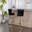 Swivel Bar Stools Set Of 2 Adjustable Counter Height Chairs With Footrest-1526215612