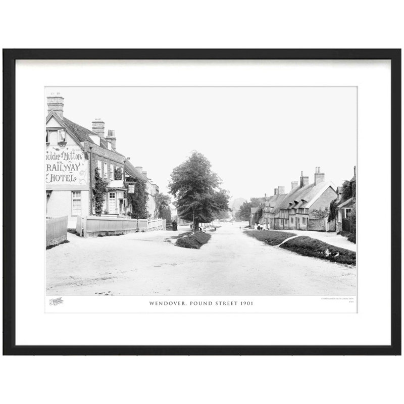 Wendover, Pound Street 1901 by Francis Frith - Single Picture Frame Print, 40cm H x 50cm W x 2.3cm D