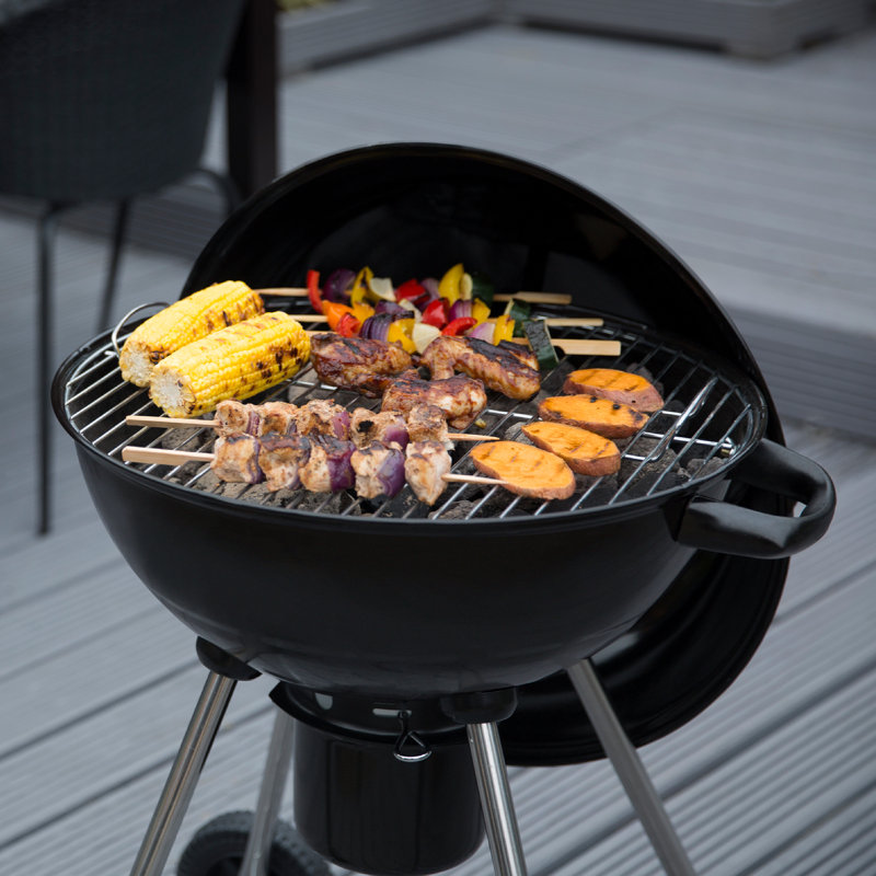 George Foreman 60cm W Kettle Charcoal Grill