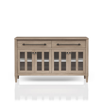 Buffet avec portes en verre