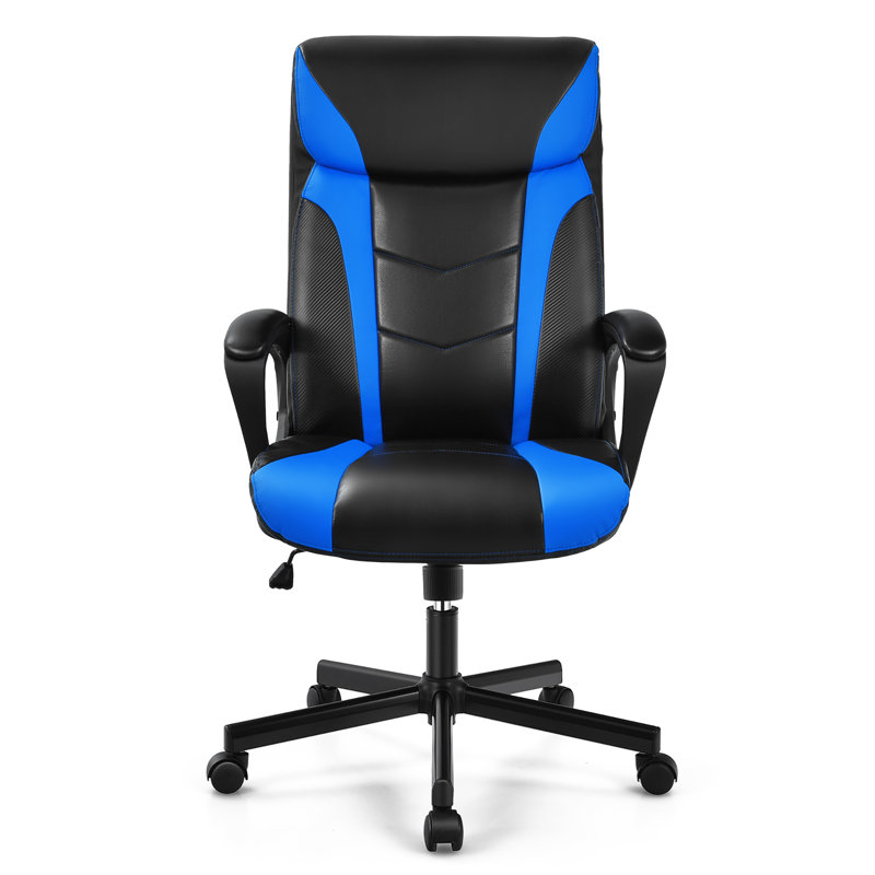 Fauteuil de jeu Bernabeu, Noir / bleu