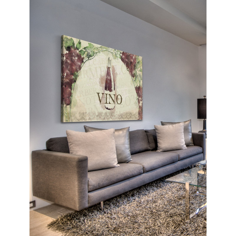 « wine », reproduction d’art sur toile tendue, 20 po x 30 p