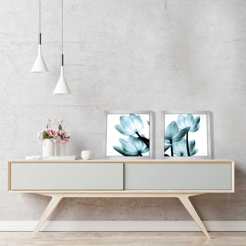 " Translucent Tulips " 2 - Pieces