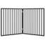 Archie & Oscar Dog Gate Foldable 2 Panels Brown 160 Cm Poplar Wood-637517269-637517270