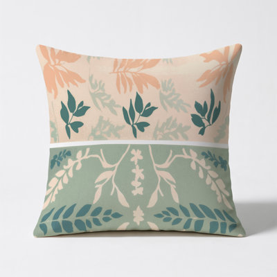 Meadowland Mist Indoor And Outdoor Throw Pillow