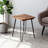 Retro Walnut Solid Wood Square Coffee Table