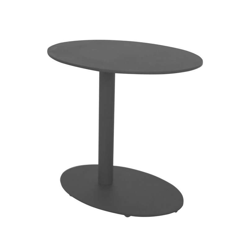 Table d'appoint en métal Sunset, Gris
