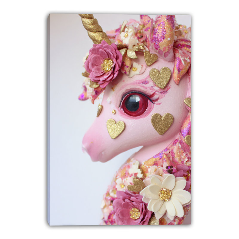 Art floral sur toile tendue Floral Muse, L 16 po x H 24 po x P 1,5 po