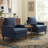 Clancy Armchair With Solid Wood Legs-129459923