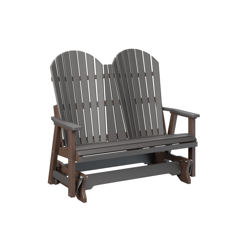 Fauteuil coulissant berlinois berlinois berlinois, Smoke Gray Top/Chocolate Brown Base