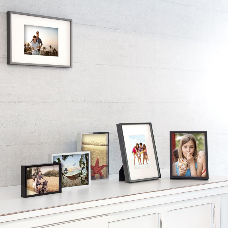 nielsen Alpha Aluminium Picture Frame, Silver, 24cm W x 30cm H