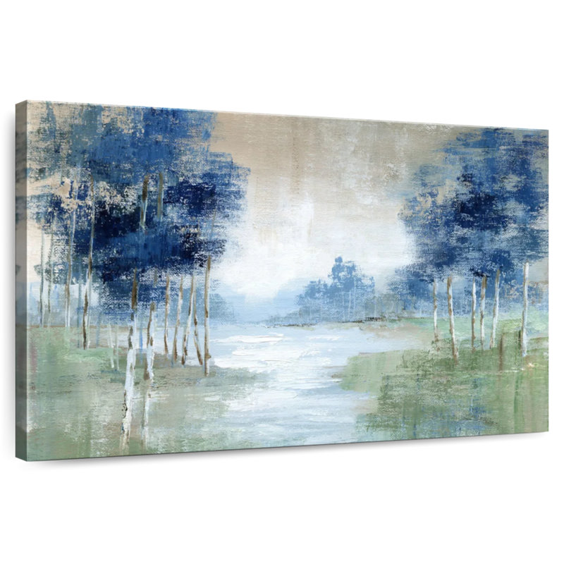 Avery Birch River, 26" H x 39" W