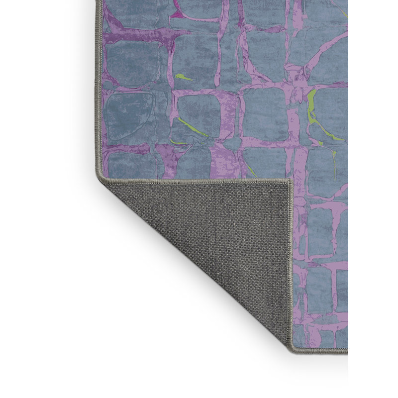 Tapis gris soyeux et moelleux, Tapis de couloir 2 pi x 5 pi