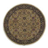 Manchuria One-of-a-Kind Round 6' X 6' Hand Knotted Area Rug