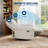 Manual Recliner Chair, Swivel Nursery Rocking Recliner Chenille Upholstered-1105526375