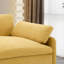 Fauteuil d'appoint moderne et surdimensionné en chenille-1264932304