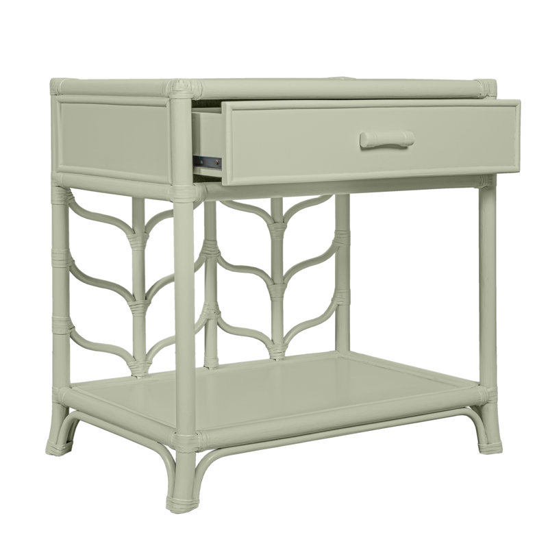 Ivy 1 - Drawer Nightstand, Celery Green