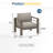 Patio Furniture Metal Armchair-112495001