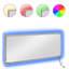 LED Bathroom Mirror Engineered Wood Washroom Wall Mirror Multi Colours-147042862