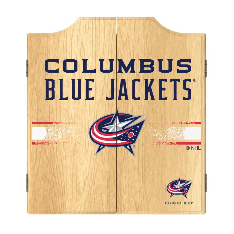 Ensemble de jeu de fléchettes NHL Logo, Columbus Blue Jackets