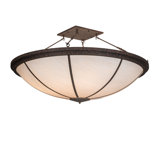 Commerce 8 - Light Semi Flush Mount
