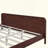 Rustic Platform Bed with Tall Headboard & Underbed Storage-1038577285-1038577284
