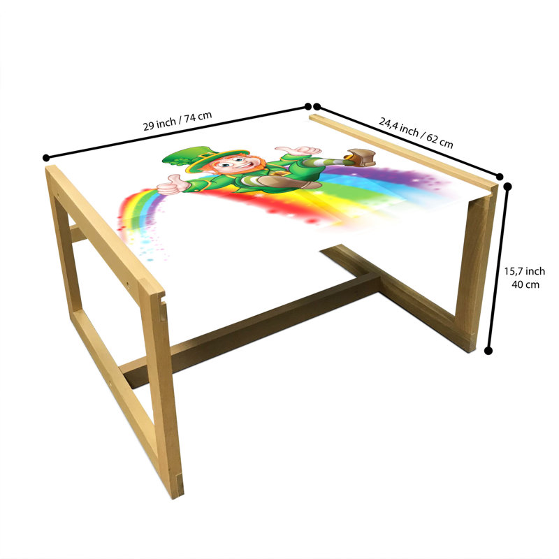 Jacquitta Sled Coffee Table, 62cm H x 74cm W x 40cm D
