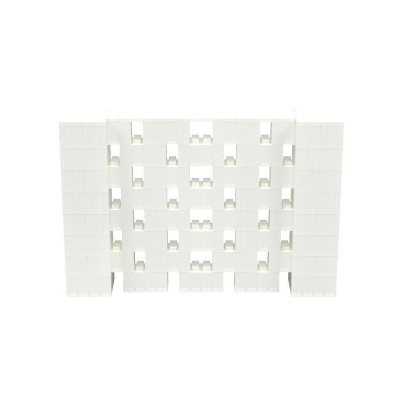Ensemble mural 4 po de haut Everblock, Translucide, 72"