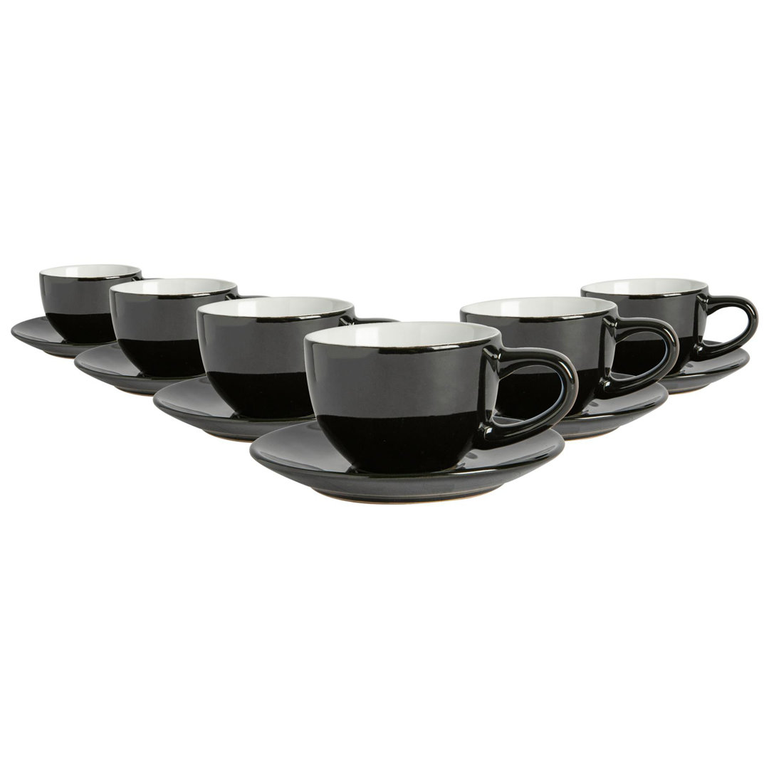 Argon Tableware - Espresso Cup & Saucer Set - 90ml