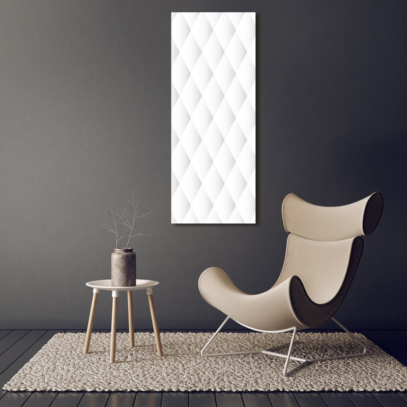 Squares Background - Wrapped Canvas Print