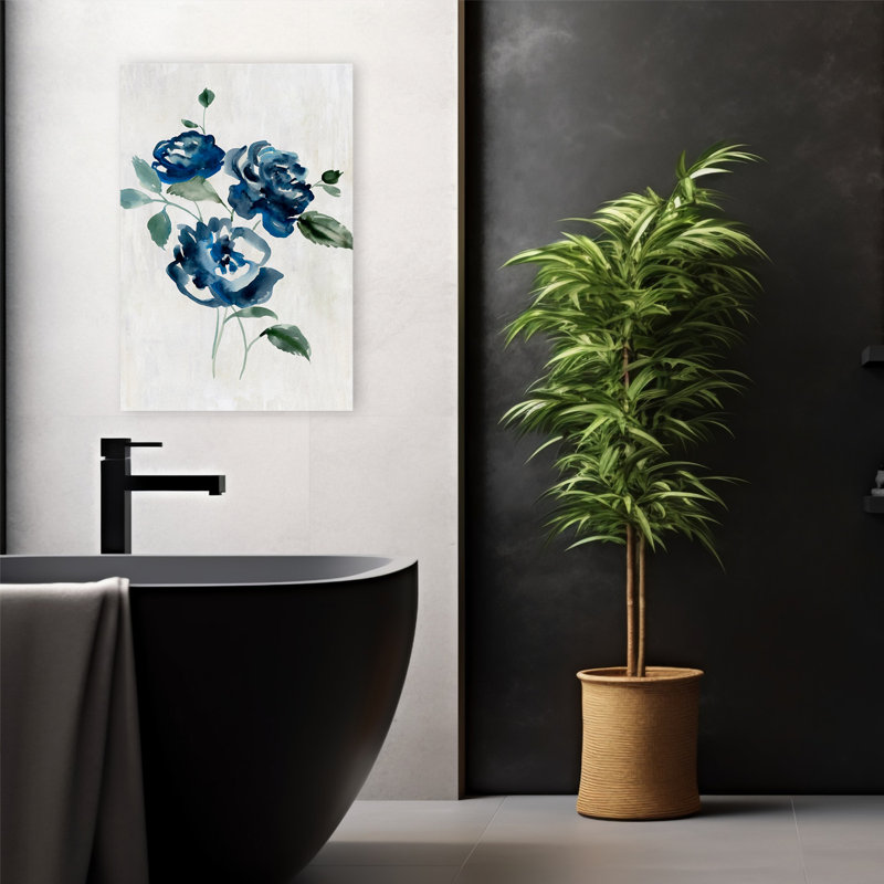 Fleurs et roses, H 24 po x l 16 po