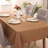 Wrinkle Resistant Waterproof Linen Look Tablecloth-113865390-113865392