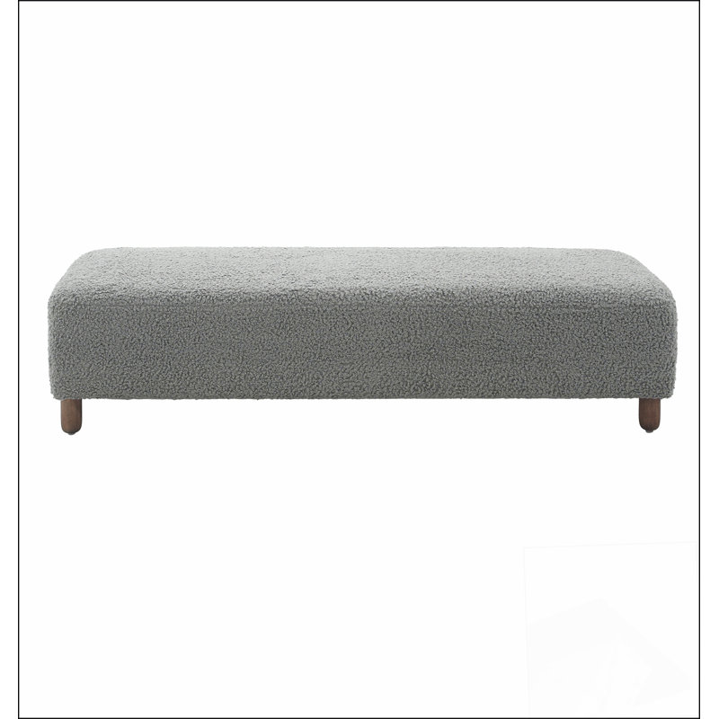 Repose-pieds confortable, une structure de base solide, confortable, durable et magnifique, Blanc