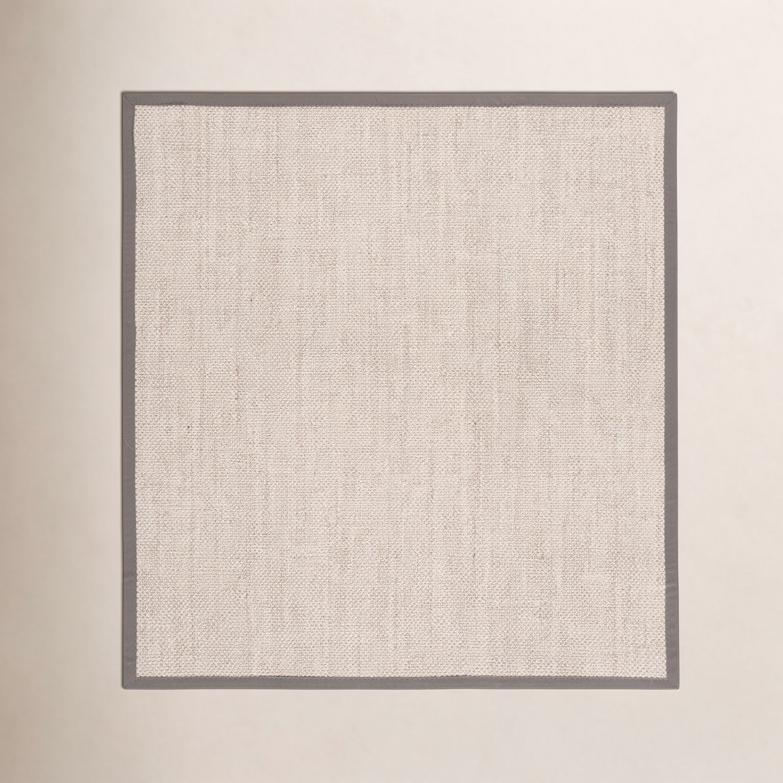 Torbin Marble Khaki Jute Rug, Square 10'