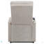 Fauteuil inclinable beige Beige