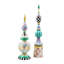 Rosy Meadow Tall Finial