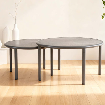 Ensemble de tables basses d'extérieur 54 po