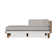 Catalina Outdoor Teak Chaise Lounge
