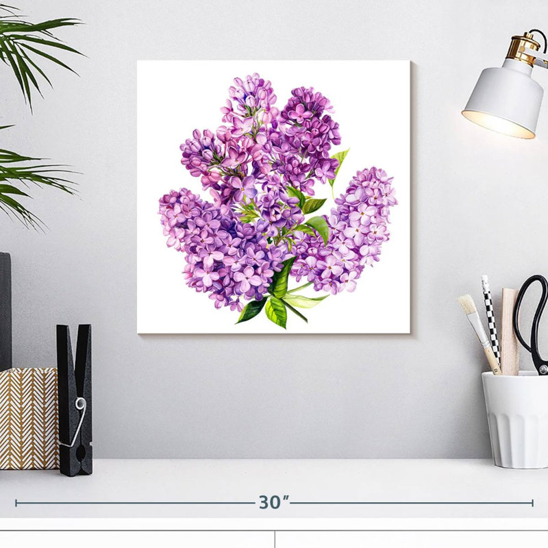 Grappe de lilas Harnek, H 16 po x l 16 po