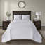 Ensemble de couvre-lit réversible blanc simple-125333482-125333485