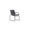 Cebu Stackable Dining Chair + Graphite Cushion