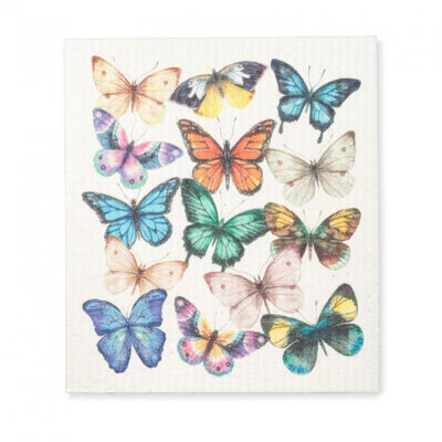 Butterflies Dishcloth