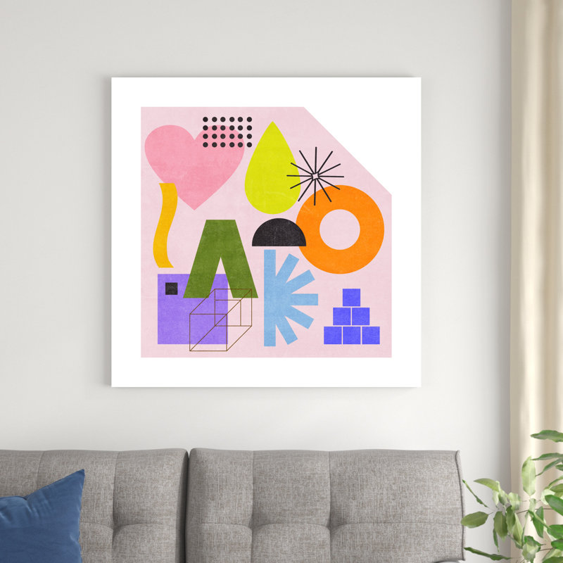 «Love Is Love II», H 36 po x l 36 po x P 1,25 po