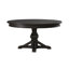 Ensemble de table de salle à manger à piédestal 4 personnes avec rallonge 12 "Trelawny