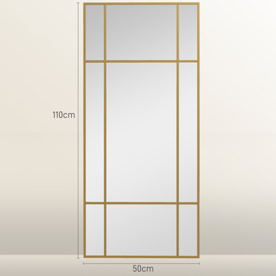 Foushee Metal Rectangle Mirror