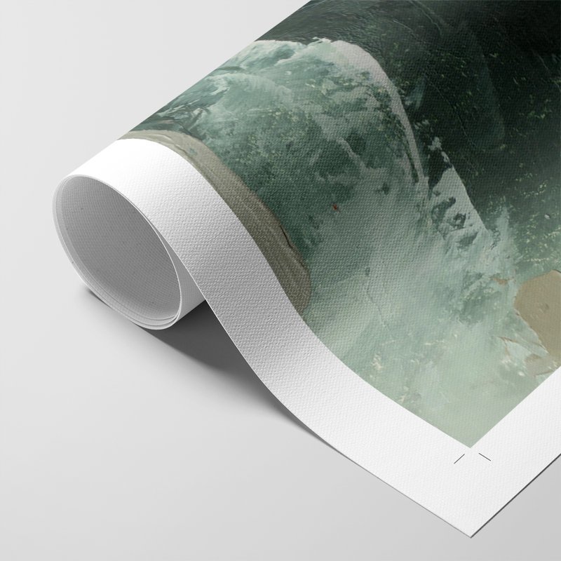 Crashing I - Impression sur toile seulement - NON-CADRE, H 12 po x l 8 po