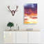 Orange Kissed Clods In Abstract - Wrapped Canvas Painting-55309927