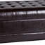 Banc de rangement en faux cuir Gachelin