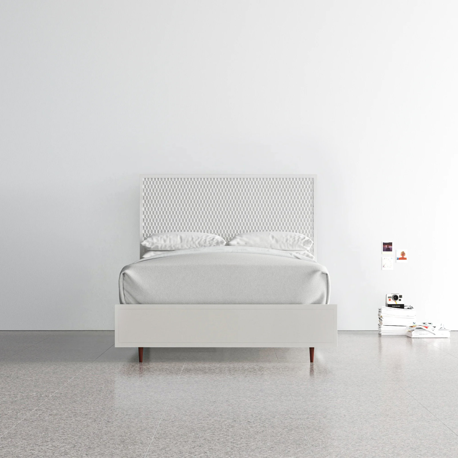 Capra Mahogany Bed, Full